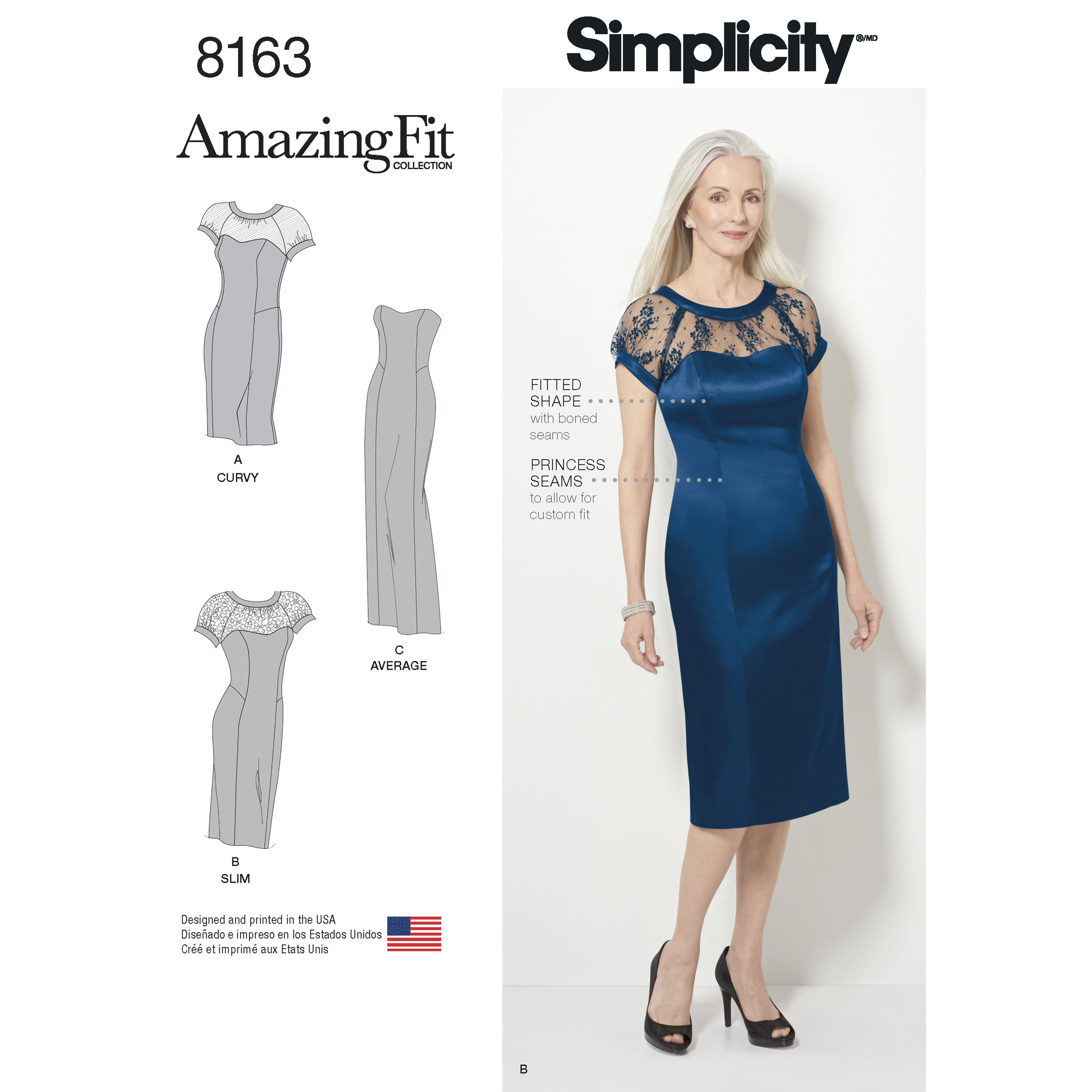 Simplicity Pattern: S1195 Misses Evening Dress —  - Sewing  Supplies