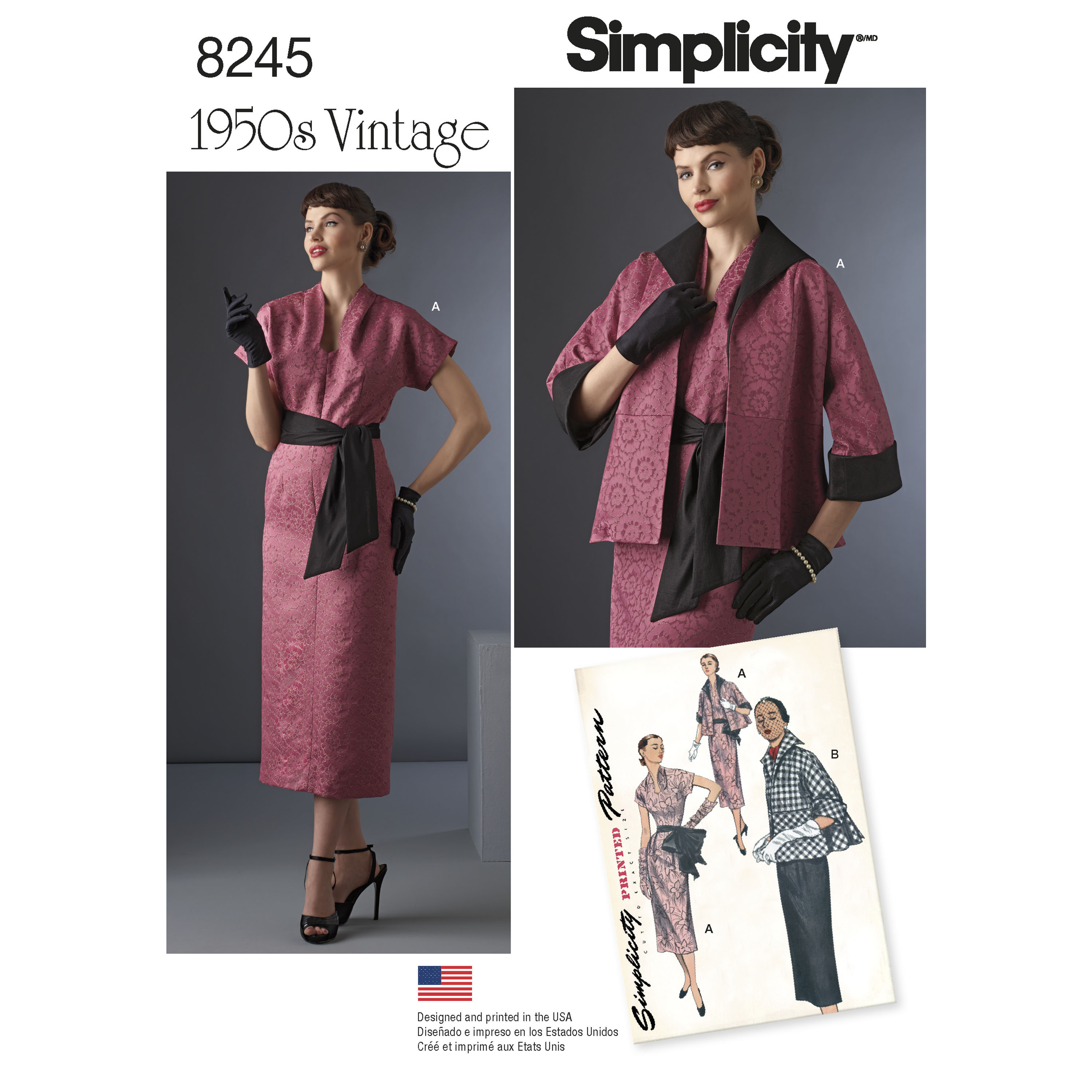 Simplicity Sewing Pattern S9541 Misses' Jumpsuits, Dress and