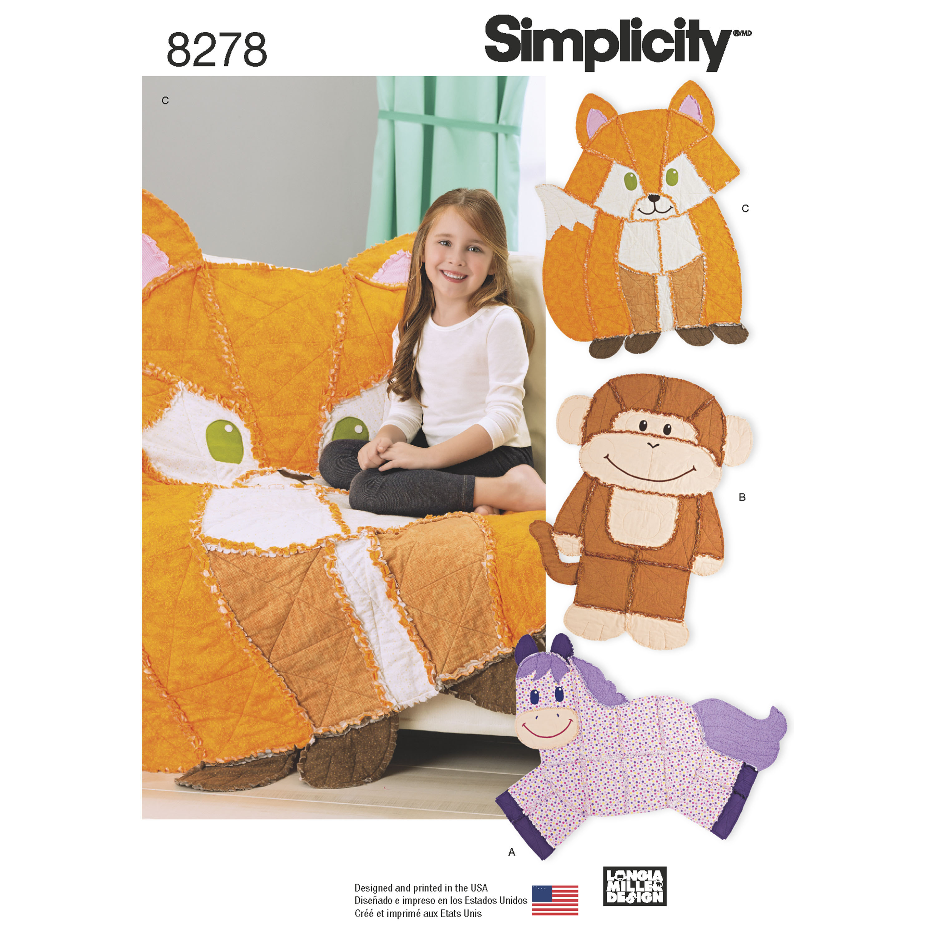 simplicity-simplicity-pattern-8278-animal-rag-quilts