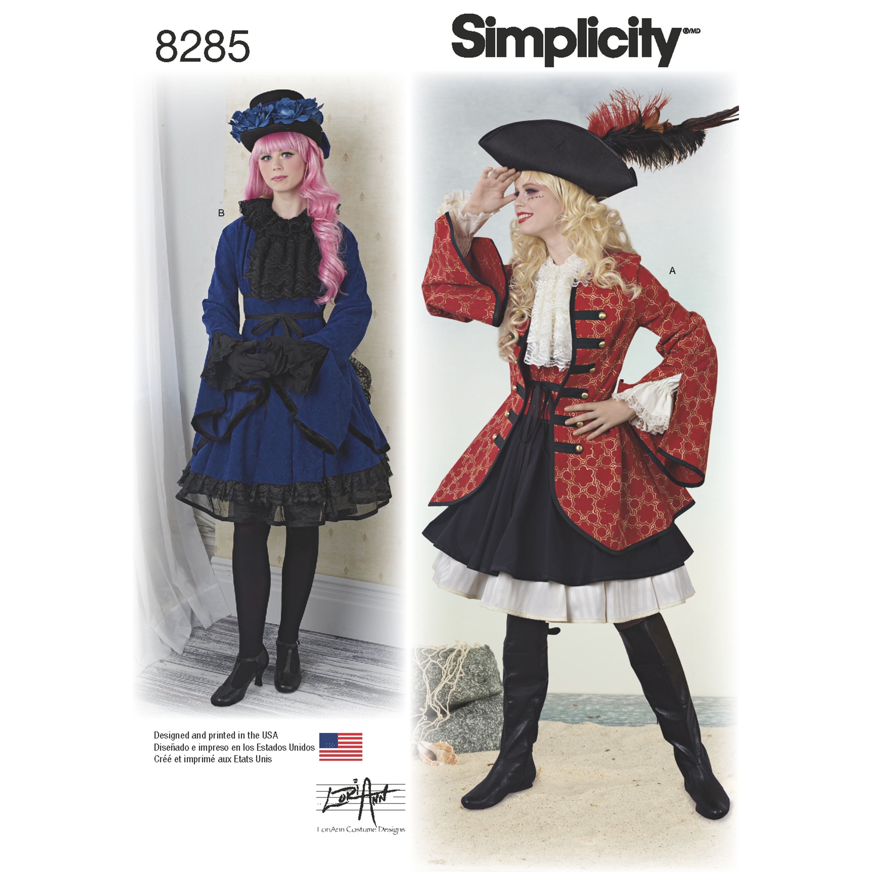 Simplicity Simplicity Pattern 8285 Misses' Costumes from Lori Ann