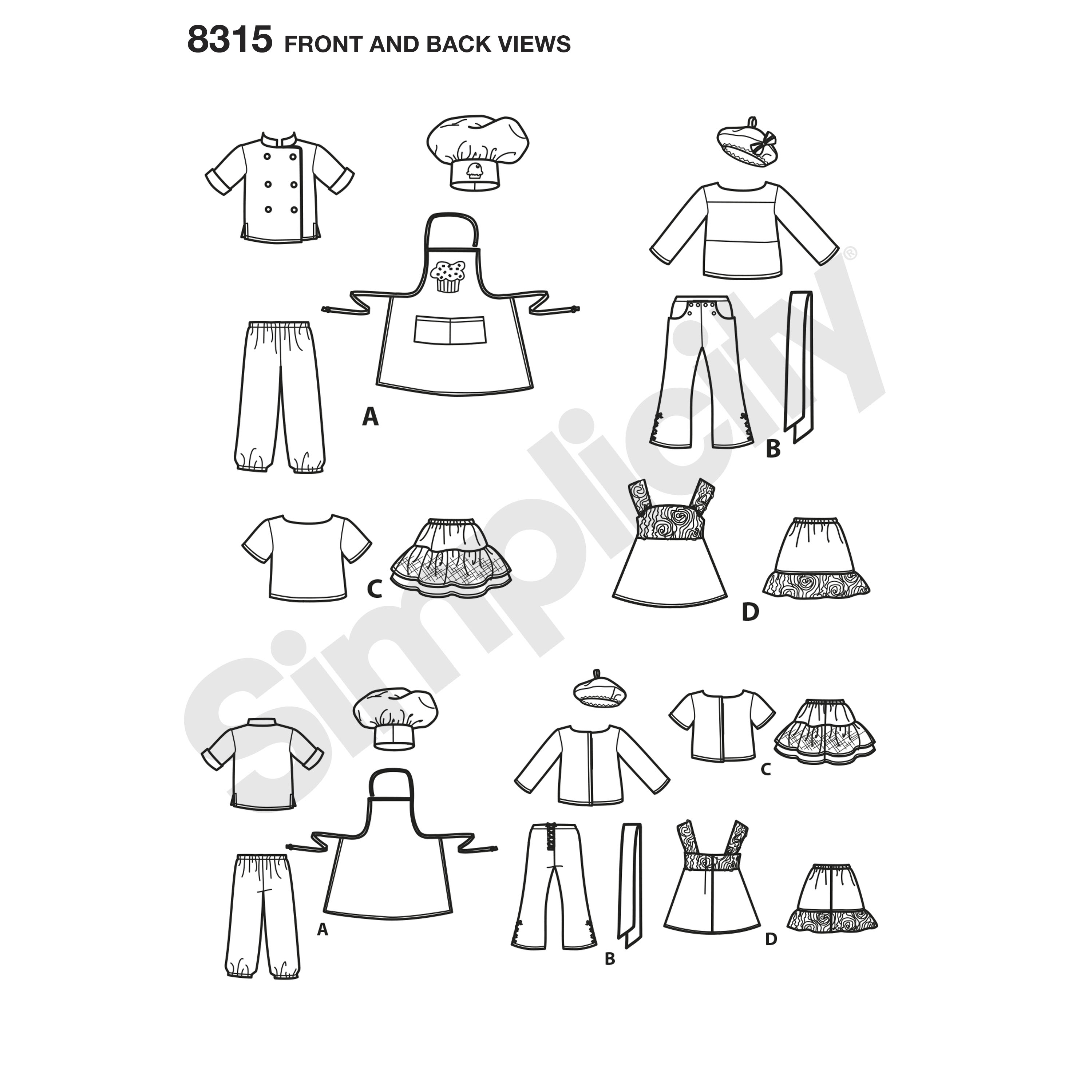 Baseball Shirt Pants and Hat Sewing Pattern/simplicity 5978/,  Canada