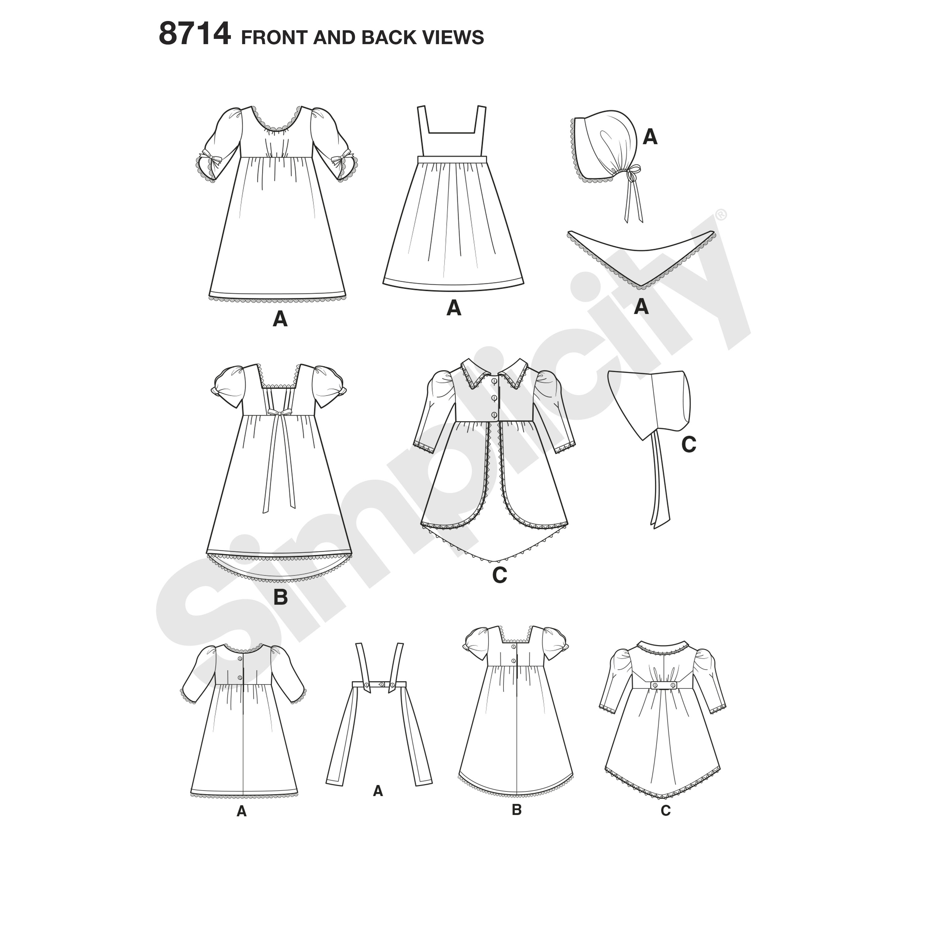 Simplicity® Pattern CS9318 (1-2-3-4)