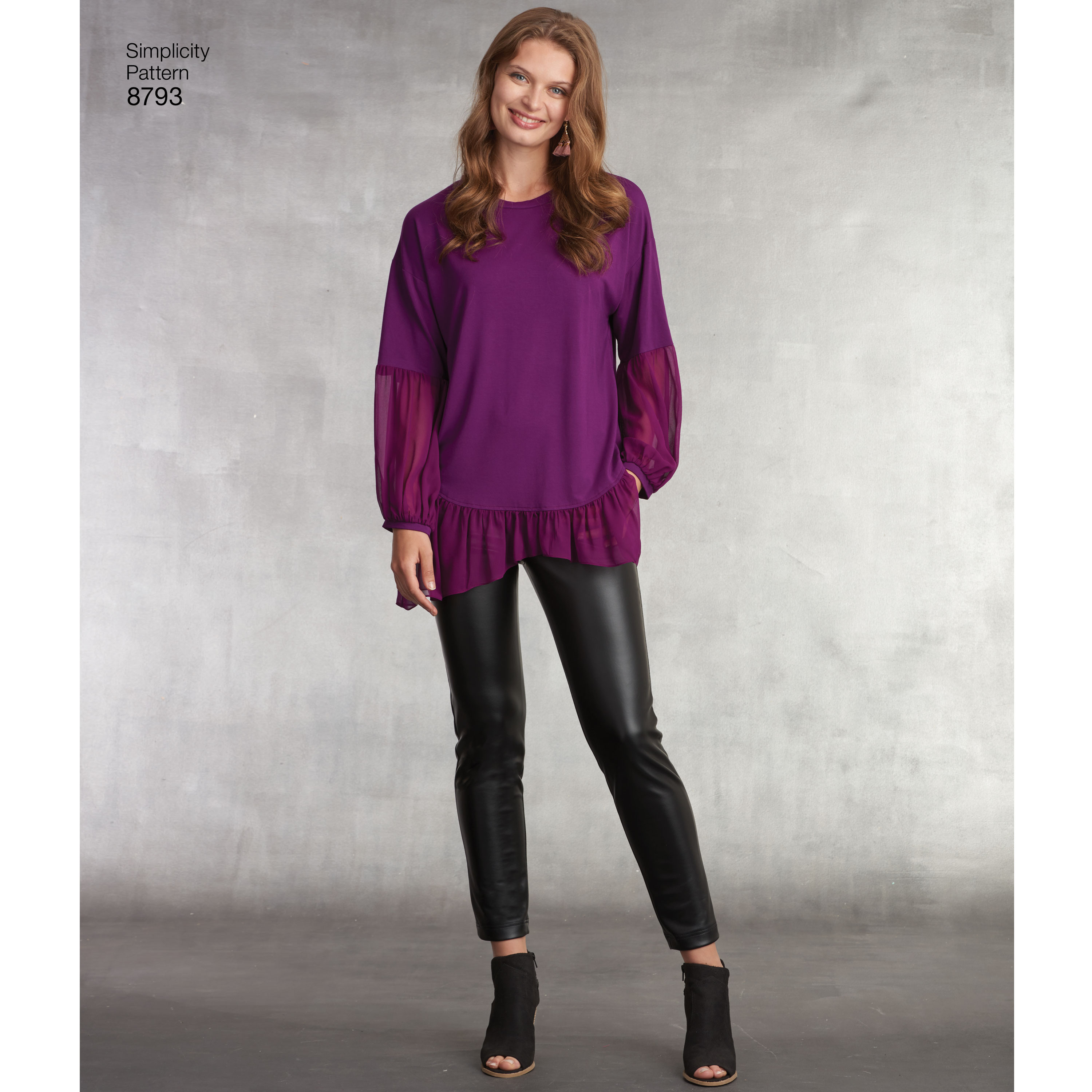 S8212, Simplicity Sewing Pattern Misses' Knit Leggings