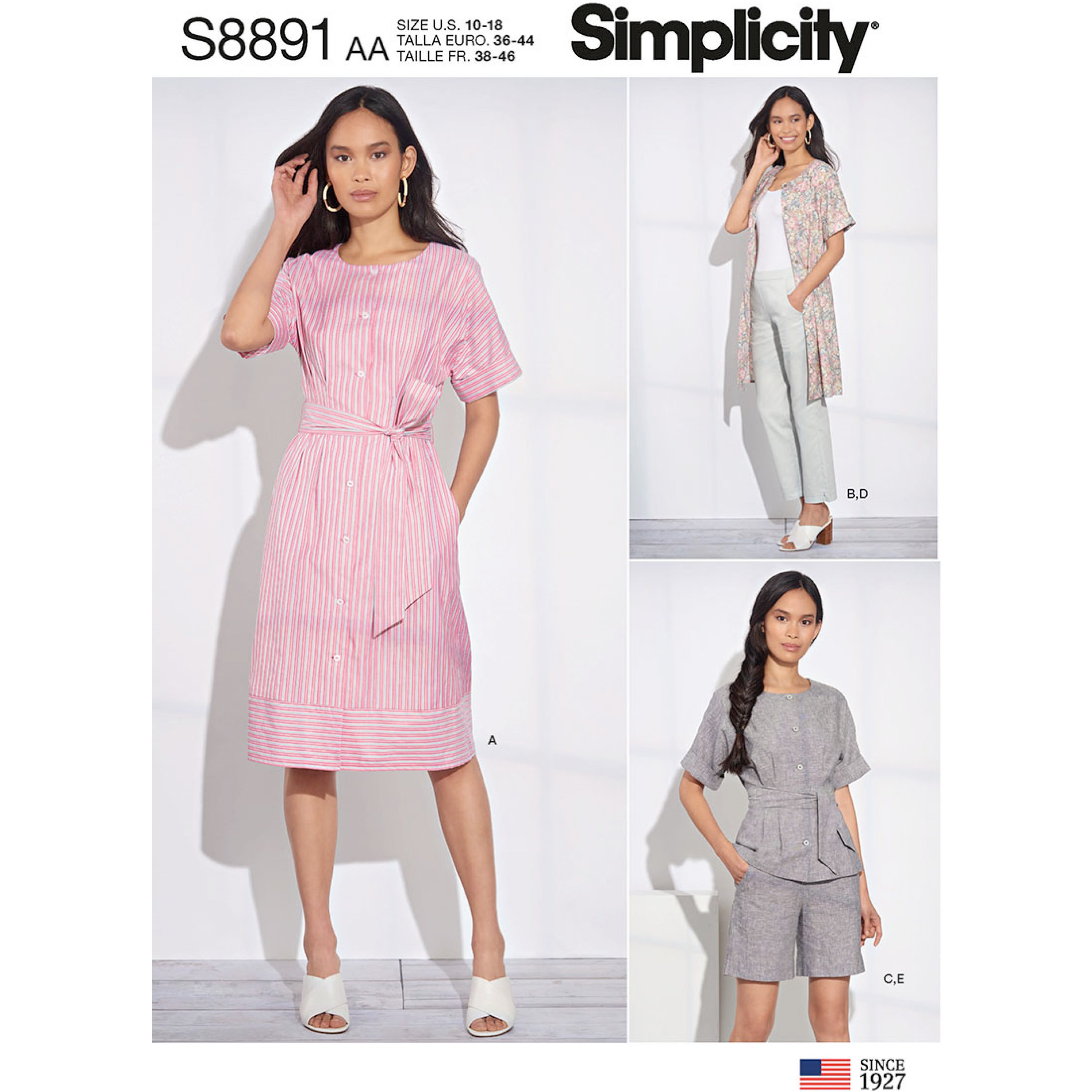 Simplicity 8891 Misses'/Women's Sportswear