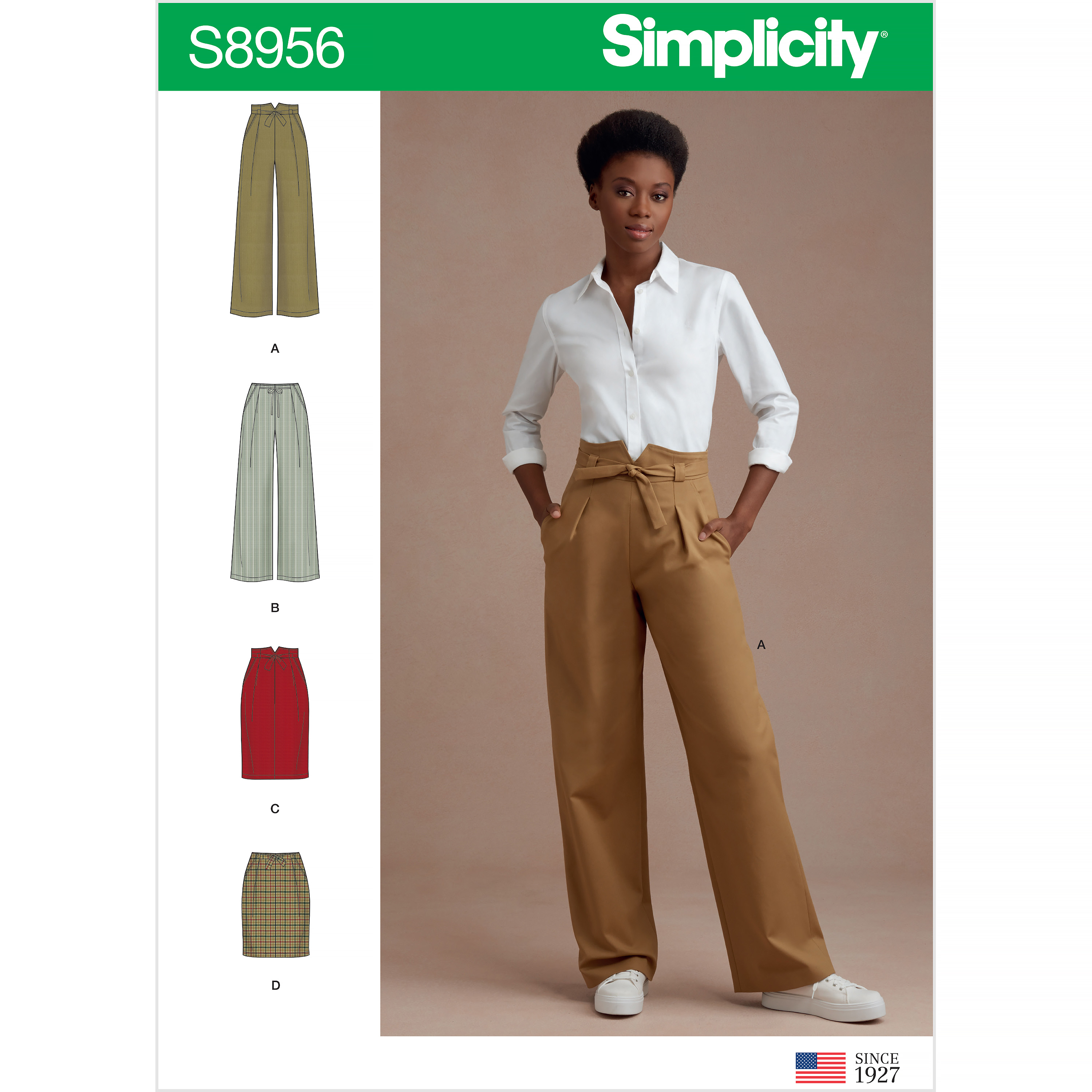 3686 Sewing Pattern Misses Pants Size 6, 8, 10, 12, 14