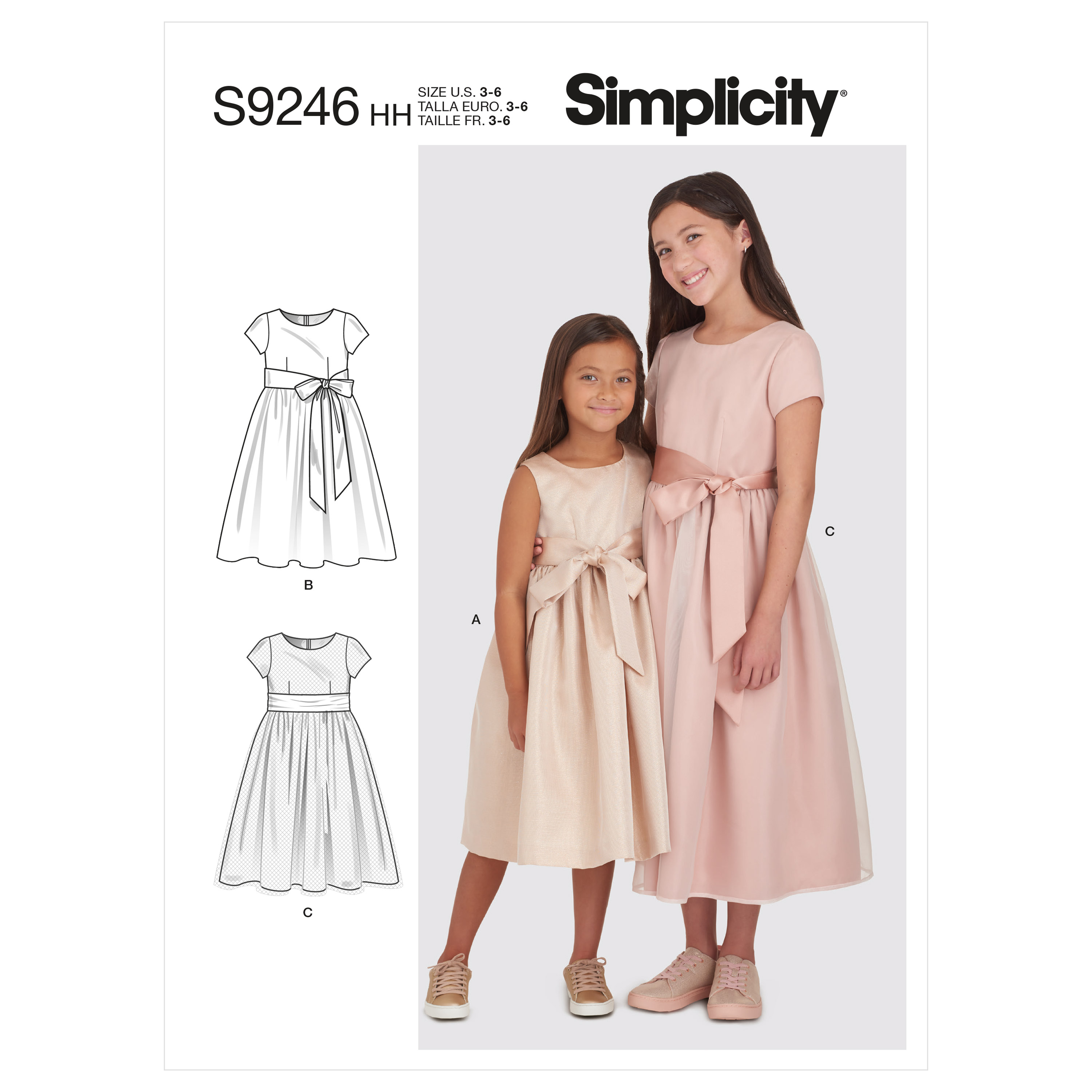 Simplicity 9246 Children's & Girls' Dresses