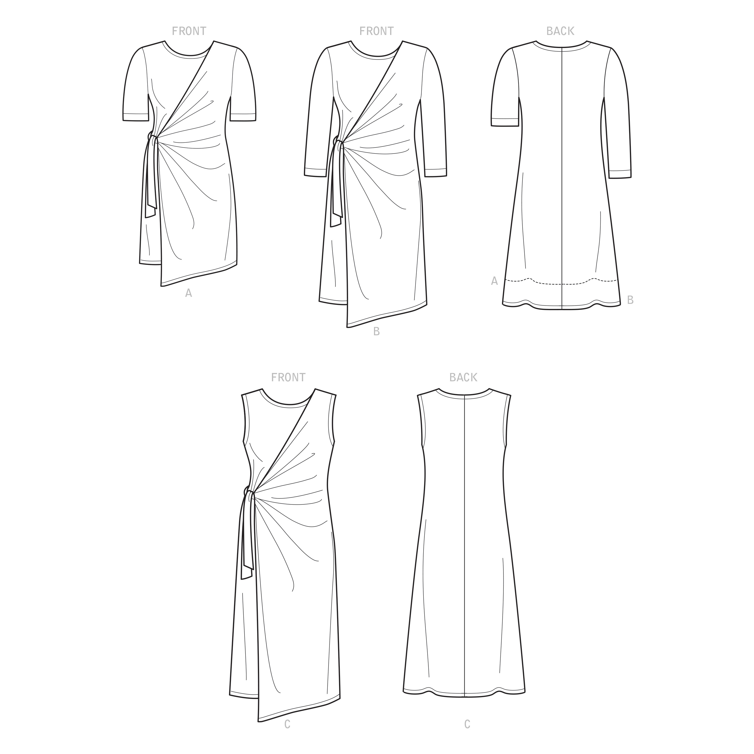 Simplicity 9259 Women's Knit Dresses & Tunic