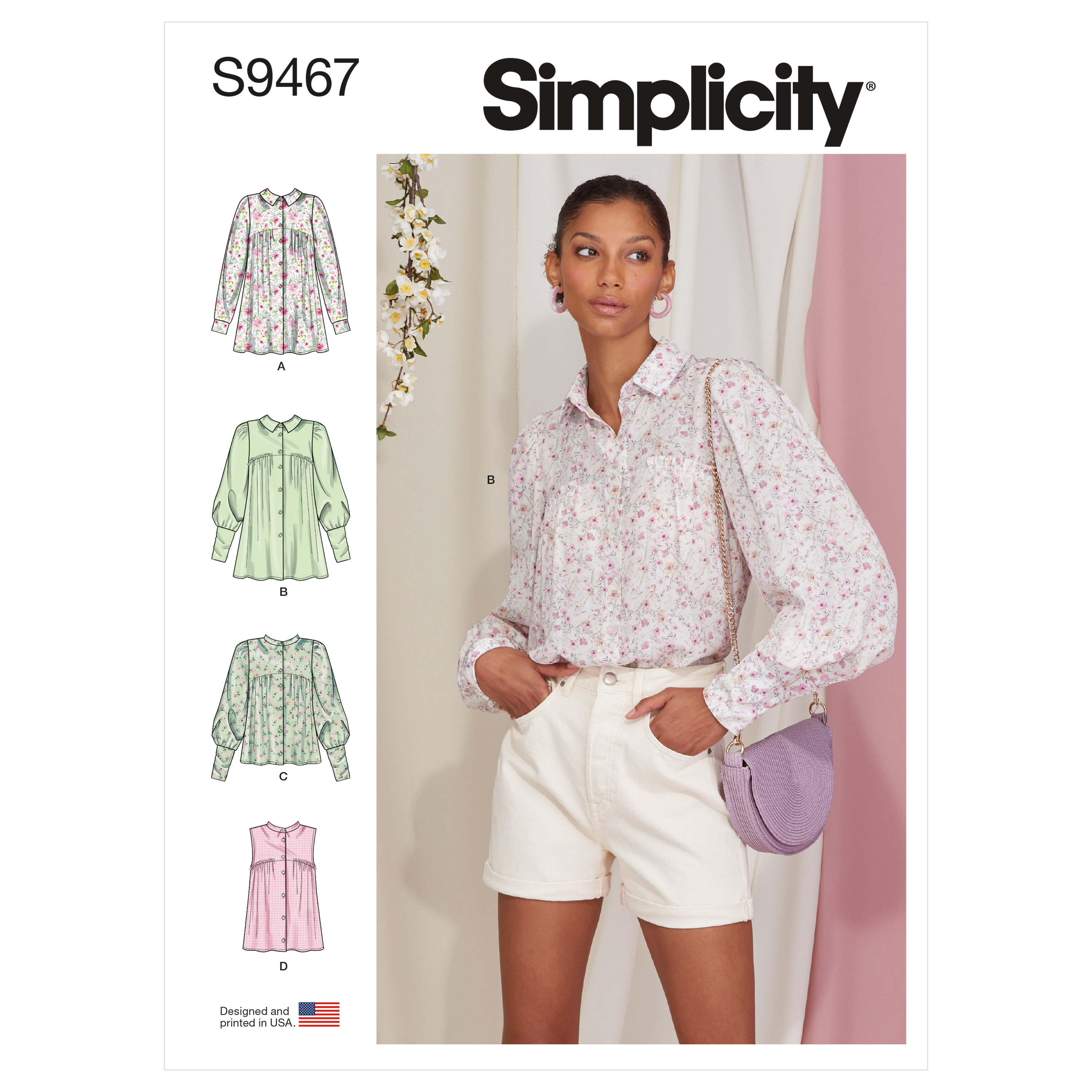 Simplicity 9467 Misses' Tops