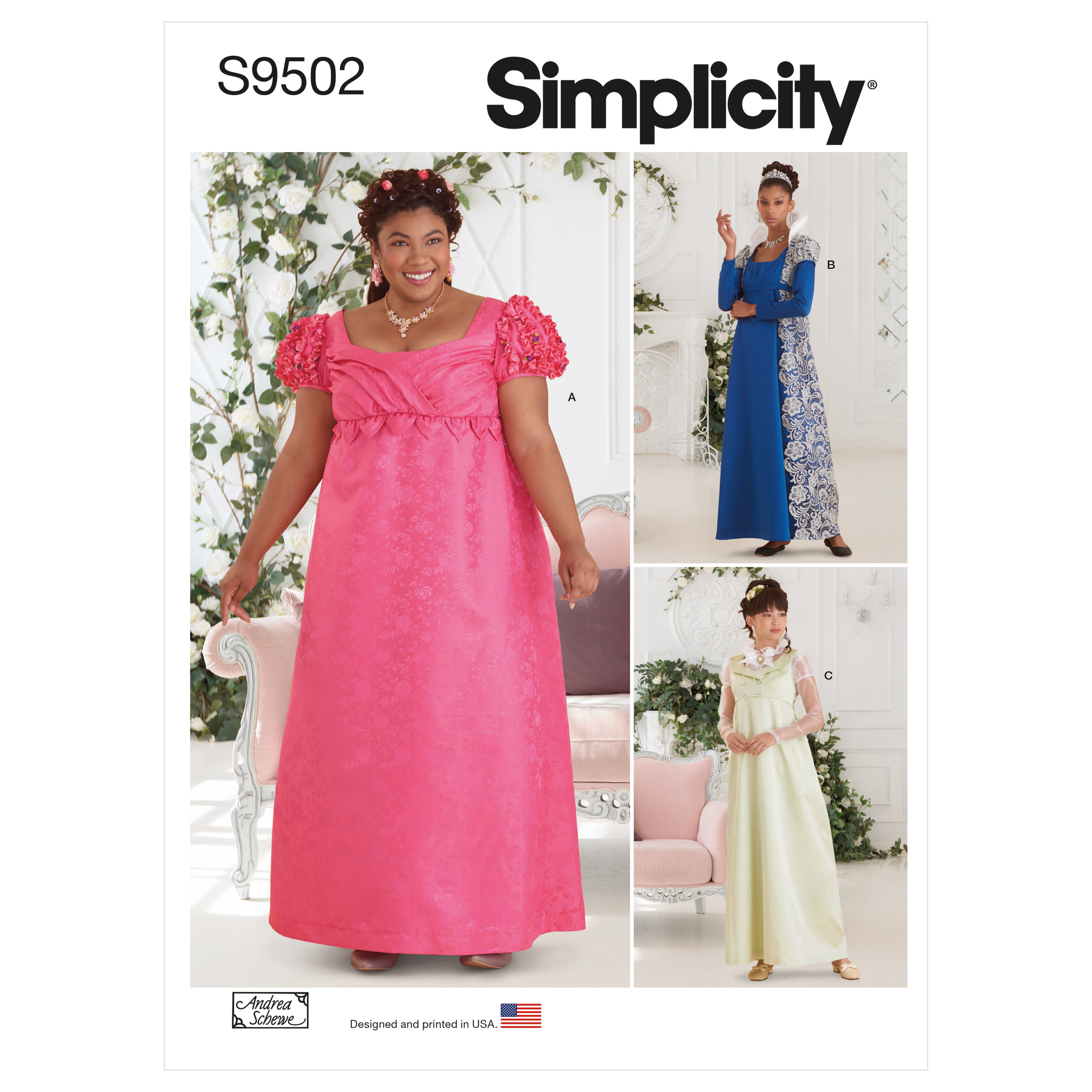Simplicity Cartamodello Per Costume Donna R10295/S8974 – Taglia R5 (14-22)