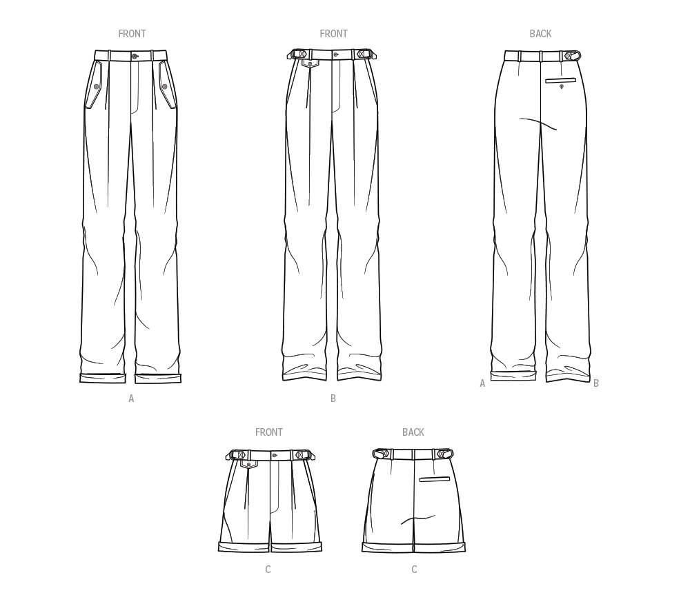 【冬バーゲン★】 9709 Simplicity Misses' Shorts and Pants 裁縫材料