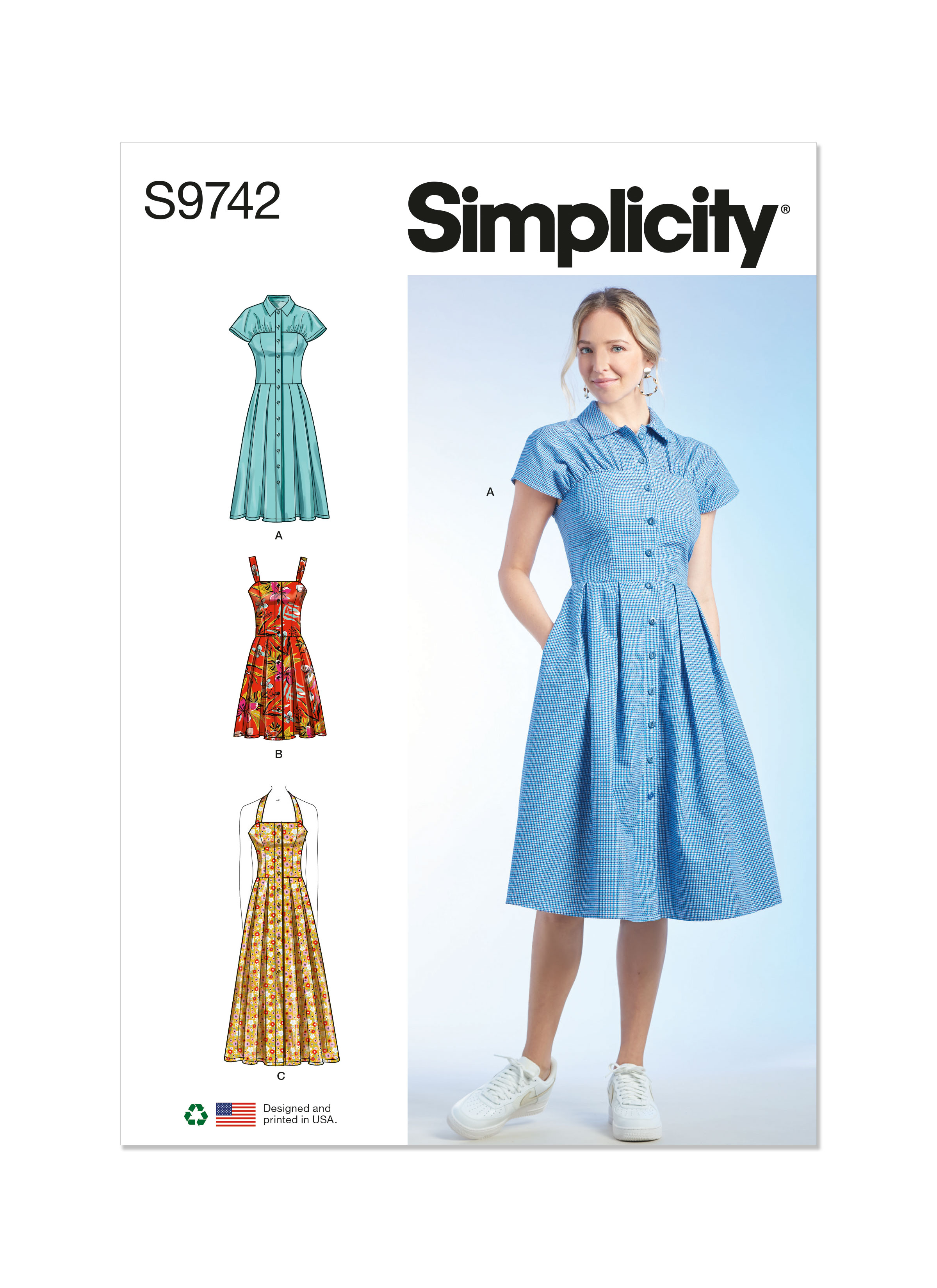 Simplicity 9742 Misses' Dresses