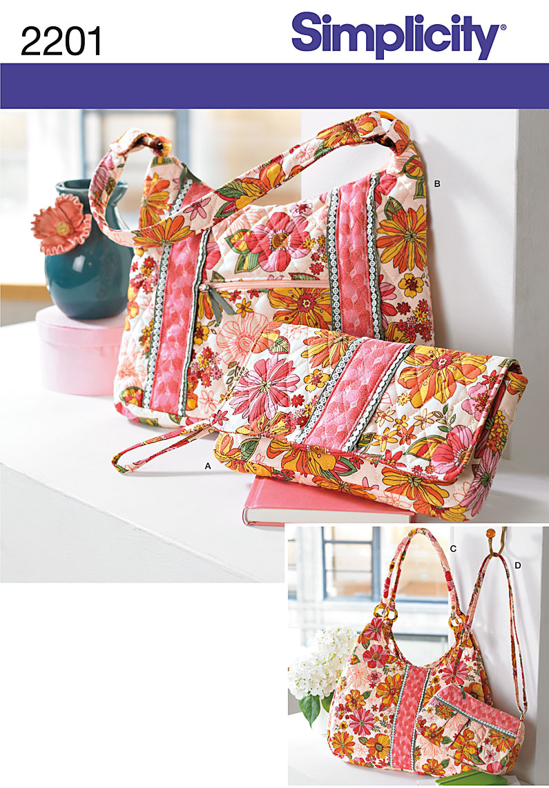 Simplicity 2201 Hobo Bag - Patterns