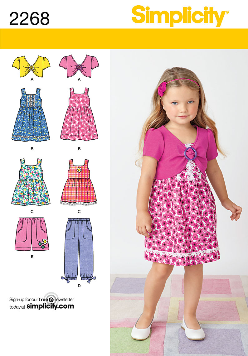 9418 Vintage Simplicity Sewing Pattern Toddler Tank Top Shorts 1 2 3 