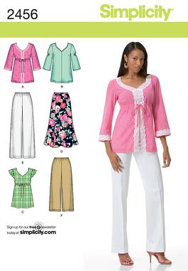 Simplicity 2456 Misses'/Women's' Sportswear