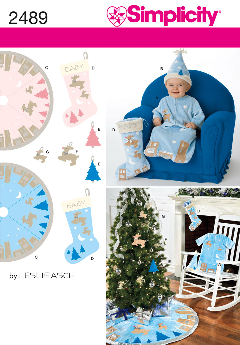 Simplicity 2489 holiday crafts
