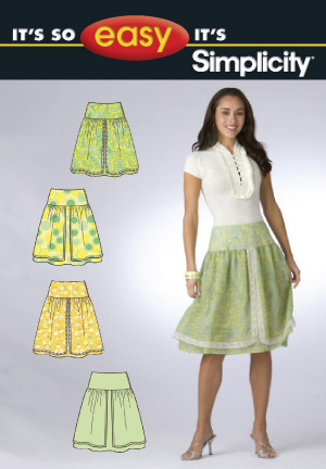 Simplicity 2641 Misses' Skirt