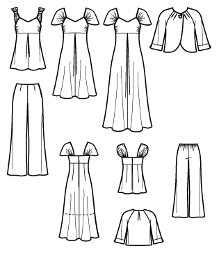 Simplicity 2662 Plus Size & Petite Plus Size Dress, Tunic, Pants ...