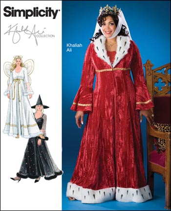 Simplicity 2818 Plus Size & Plus Size Petite Costumes Khaliah Ali ...