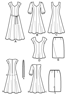Simplicity 2917 Misses' & Plus Size Dresses