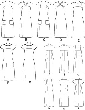 Simplicity 3747 Design you own dress