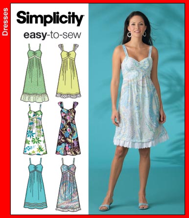 Simplicity 4119 Misses Dress
