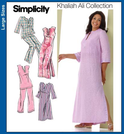 Simplicity Sewing Pattern 2409 Womens Top Tunic Plus Size 20W-28W Khalia  Ali L