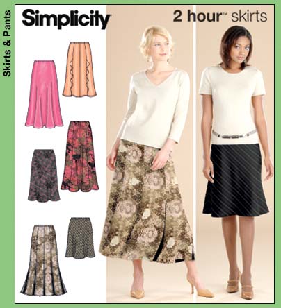 Simplicity 4881 skirt