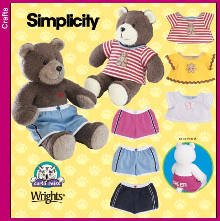 simplicity bear sewing pattern