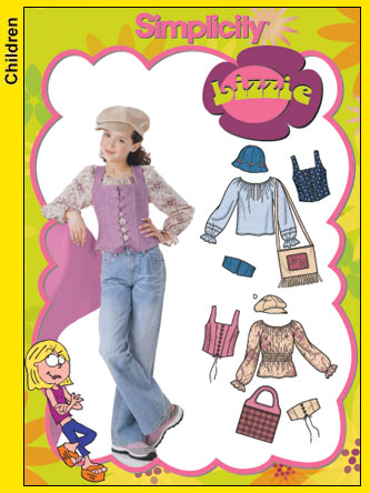 Simplicity 2242 Disney Lizzie McGuire Girls Separates Sewing Pattern –  WeSewRetro