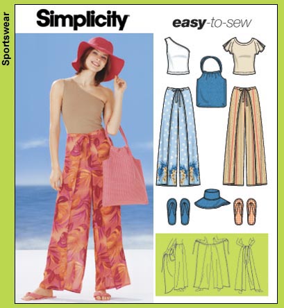 Simplicity 5508 Wrap-around Pants