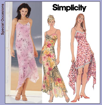  Simplicity Pattern 5551 Misses'/Miss Petite Pullover Dress and  Duster Each in 2 Lengths, Size RR (14-16-18-20) : Arts, Crafts & Sewing