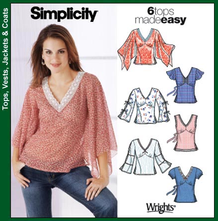 Simplicity 5595 6 tops/ View F