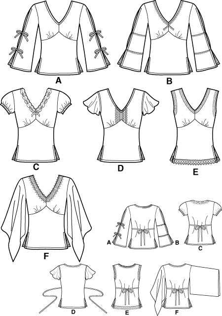 福袋安いいね半額ストア 6 5595 Simplicity tops/ F View 裁縫材料