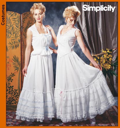 Simplicity 5905 1900-1910 Undergarment Pattern : : Home