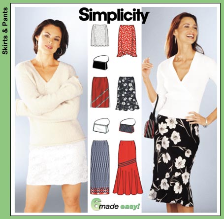 Simplicity 7097 6 skirts made easy