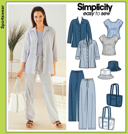 Simplicity 7182 multiple piece pattern