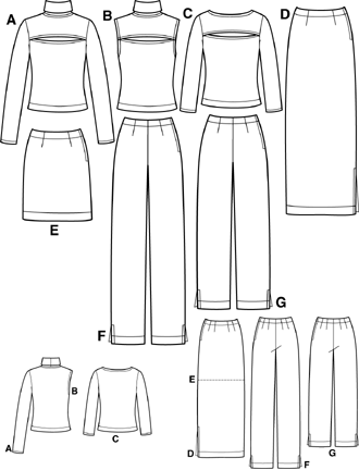 Simplicity 9360 Junior skirt