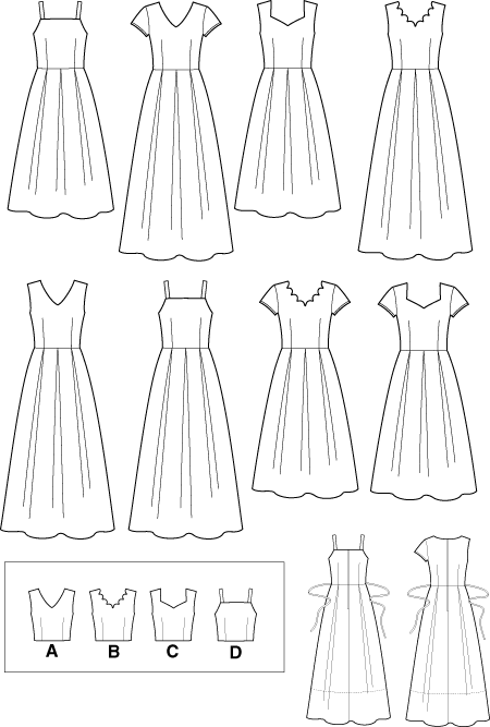 Design your own dress template printable