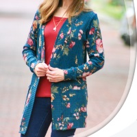 Sinclair Patterns Harper Cardigan 1065 pattern review by riverchica