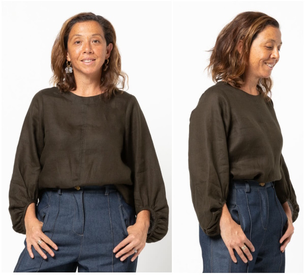 Style Arc Selina Patron de couture pour haut tissé Tailles 46-48