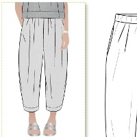 Ethel Designer Pant pattern