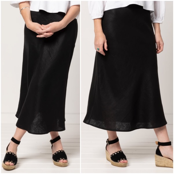 StyleArc Genoa Bias Cut Skirt