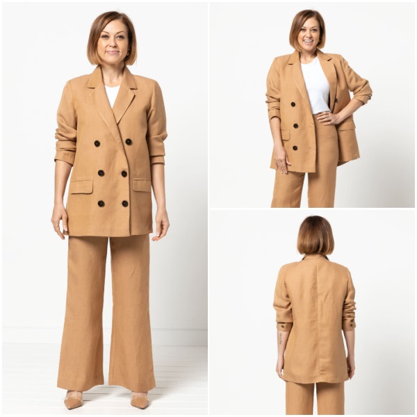 Ankle length blazer on sale