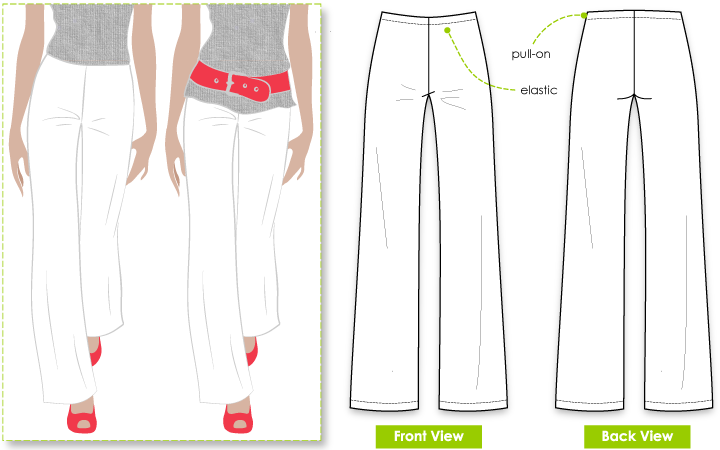 Palazzo Pants Sewing Pattern