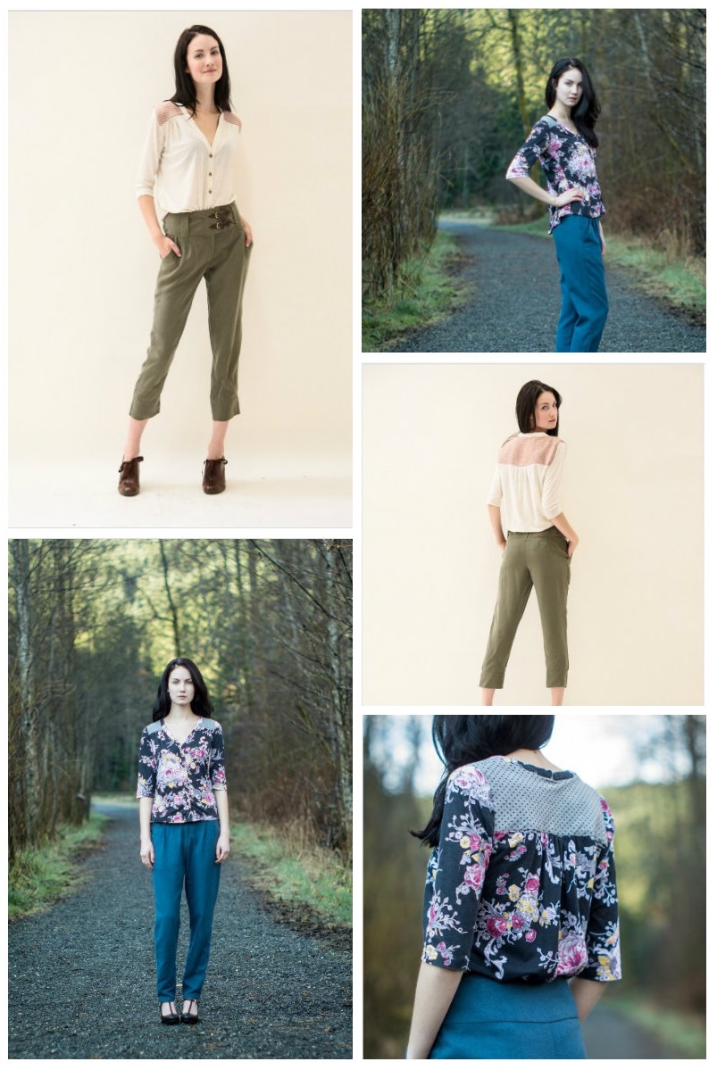 Thread Theory Designs 09 Camas Blouse Downloadable Pattern