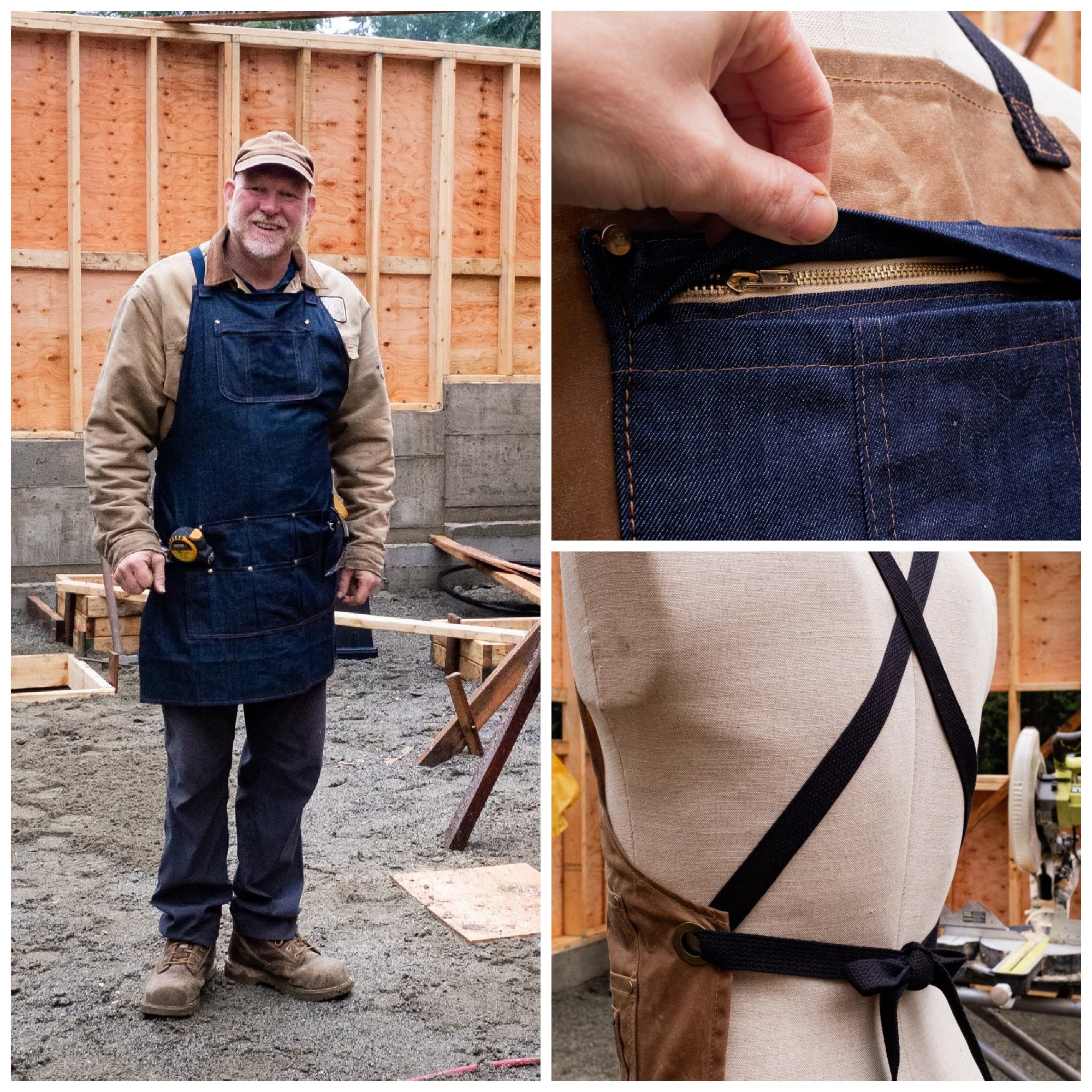 Beginning Machine Sewing for Adults - 7-Pocket Work Apron