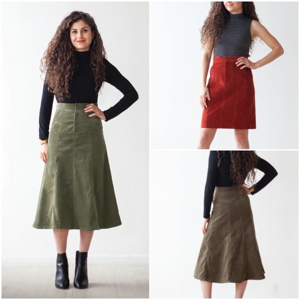 Salida Skirt Pattern - True Bias Salida Skirt Pattern - True Bias
