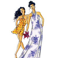 Victoria Jones Collection Misses' Pareau Style Wrap Dress