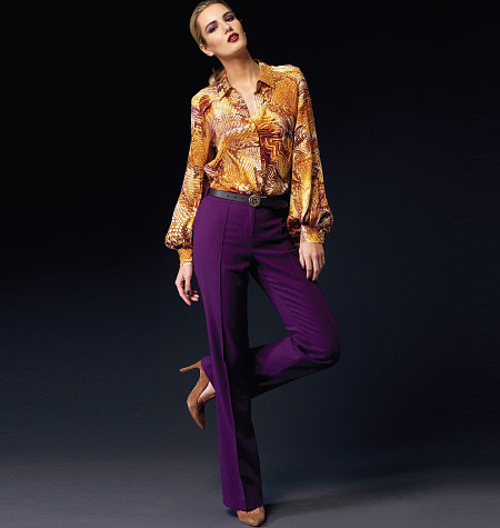 Vogue Patterns 1366 Misses' Top and Pants