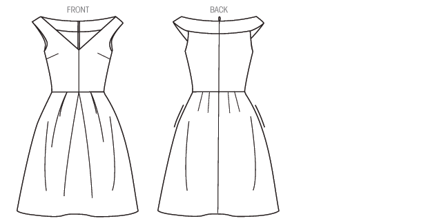 Vogue Patterns 1392 Misses' Dress